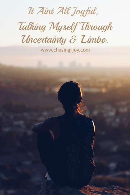 How to deal with being stuck in limbo. 