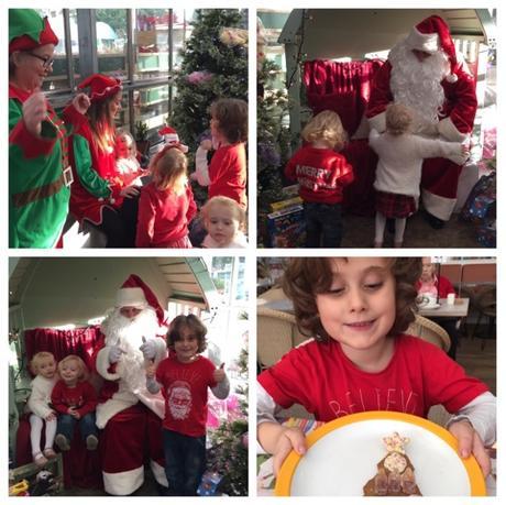 Breakfast with Father Christmas at Wyevale Garden Centre