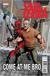 Old Man Logan #1 Cover - McKone Deadpool Variant
