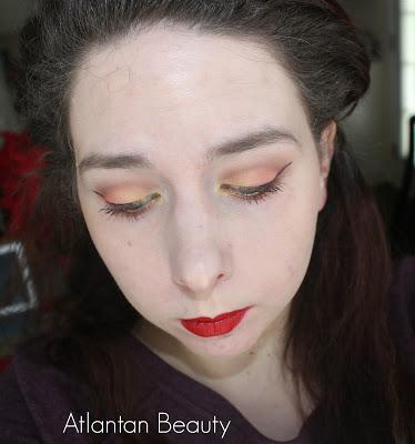 Sailor Mars Inspired FOTD