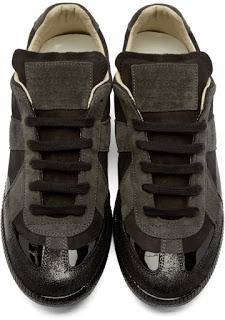Dunked or Dipped:  Maison Martin Margiela Black Replica Submerge Sneakers