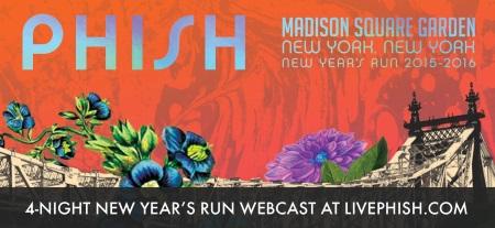 Phish: Live Webcast of 4-Night MSG Run in NYC