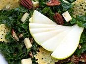 Balsamic Winter Kale Salad with Havarti Crisps