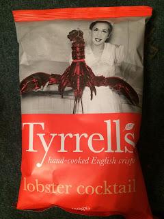 Today's Review: Tyrrell's Lobster Cocktail Crisps