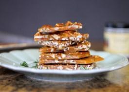 Salted Rosemary Pecan Brittle