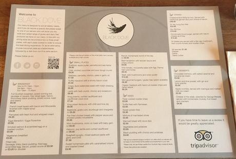 Menu B glasgow foodie explorers Black_Dove_Shawlands_Menu