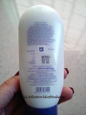 Clean & Clear Oil Free Moisturiser Review