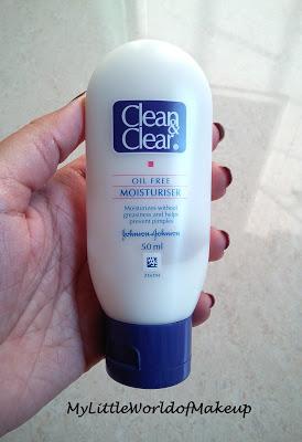 Clean & Clear Oil Free Moisturiser Review