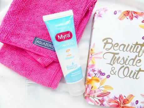 New & Improved Myra VitaSmooth and VitaWhite Facial Wash