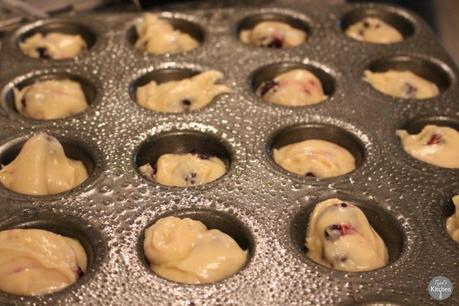 Vegan Blackberry Mini Muffins