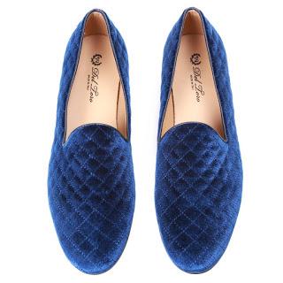 Velvet Smooth For The New Year: Del Toro Velvet Quilted Slipper