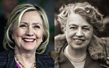 Hillary Clinton    Eleanor Roosevelt 