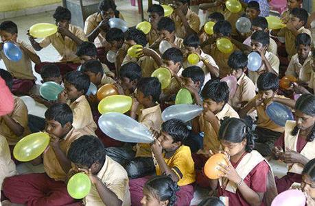 blowing their trauma out - Kottur and those affected by rain !