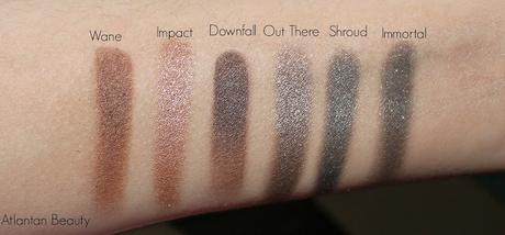 Swatchfest Sunday: Borghese Eclissare Color Eclipse Shadow and Light Luminous Eye Palette