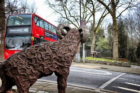 The Best of 2015 On The Daily Constitutional February: Wolf At Denmark Hill  #London2015