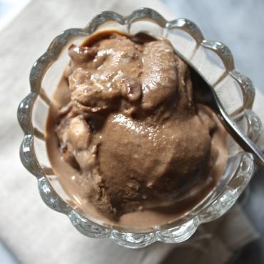 Malted Chocolate Crunch Ice Cream