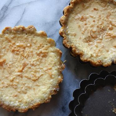 Gluten Free Coconut Grapefruit Tartlets