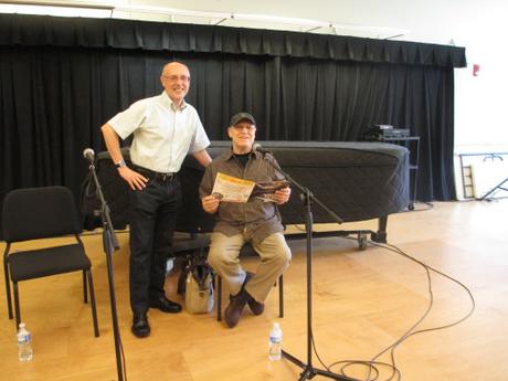 Me & Buddy Deppenschmidt at Strathmore, Education Room 309, June 8, 2014
