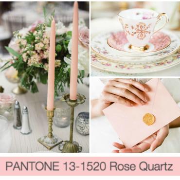 Pantone's 2016 Wedding Colors