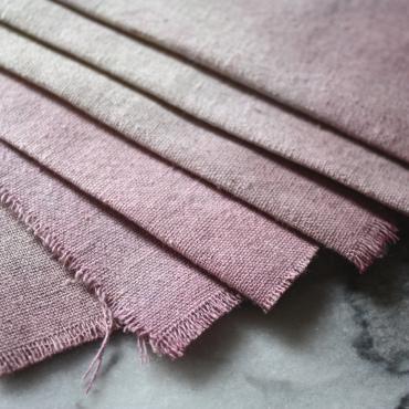 Naturally Dyed Linens Using Wine