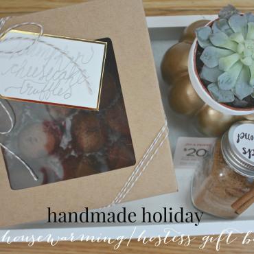 Handmade Holiday: Housewarming/Hostess Gift Set