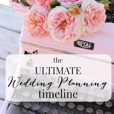 The Ultimate Wedding Planning Timeline