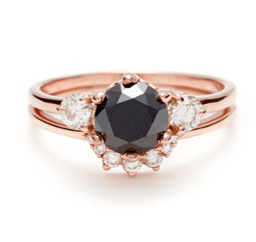 Wedding Spotlight: Rose Gold Engagement Rings