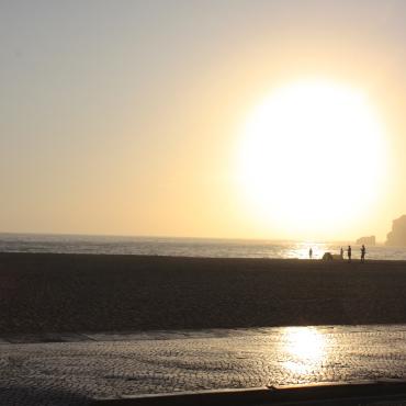 Traveling to...Nazaré