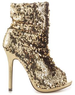 Shoe of the Day | Liliana Glitter Bomb Booties