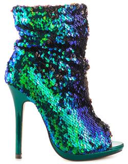 Shoe of the Day | Liliana Glitter Bomb Booties