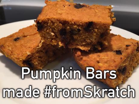 Pumpkin Bars #fromSkratch