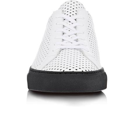 The Perfectly Perforated Pair:  Common Projects BNY Sole Series Perforated Achilles Sneakers
