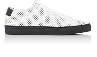 The Perfectly Perforated Pair:  Common Projects BNY Sole Series Perforated Achilles Sneakers