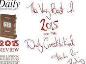 Best 2015 Daily Constitutional August: Tube Strike! #London2015