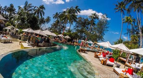 Amazing Sunday Brunch at Nikki Beach Koh Samui