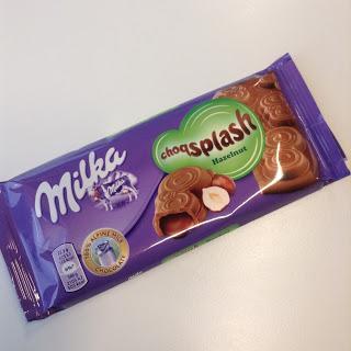 Milka Choqsplash Hazelnut