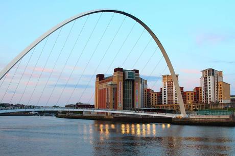 Newcastle Millennium Bridge Night