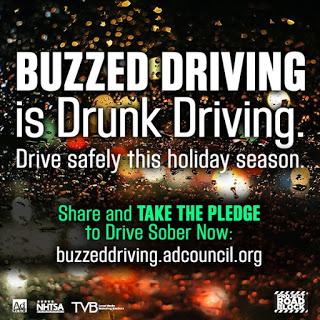 Plan Ahead This Holiday Season: Buzzed Driving Is Drunk Driving #BuzzedDriving