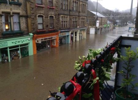 Jumble Hole Clough supports the Calderdale Flood Relief Appeal