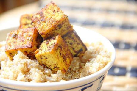 Caribbean Tofu & Coconut Quinoa