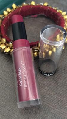 Revlon ColorStay Ultimate Seude Lipstick in WARDROBE Review, Swatches and FOTD