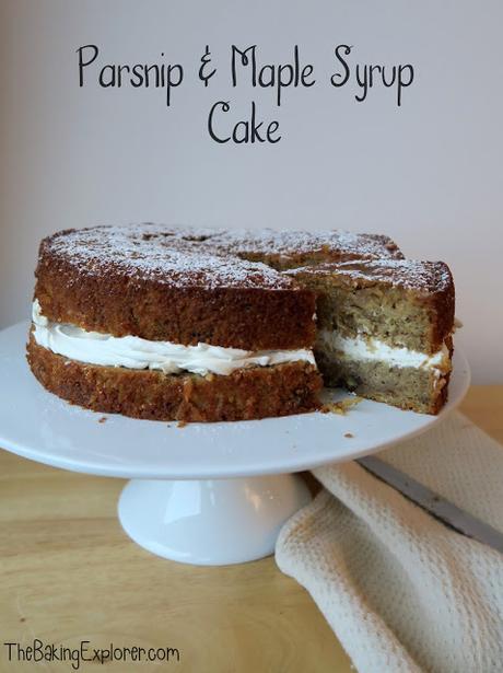 Parsnip & Maple Syrup Cake