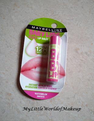 Maybelline Baby Lips Lip Balm in Watermelon Smooth Review