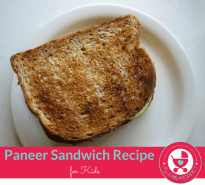 Paneer Sandwich Recipe for Kids