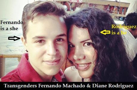 Fernando Machado and Diane Rodriguez