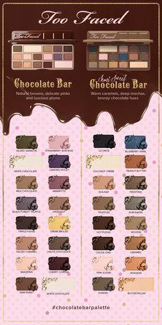 The Chocolate Bar Vs Semi Sweet Chocolate Bar - A Too Faced Review