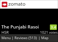 The Punjabi Rasoi Menu, Reviews, Photos, Location and Info - Zomato