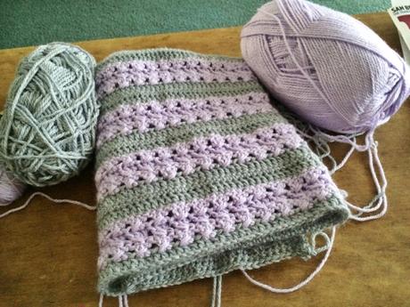 My Latest Project: Crochet Baby Blanket