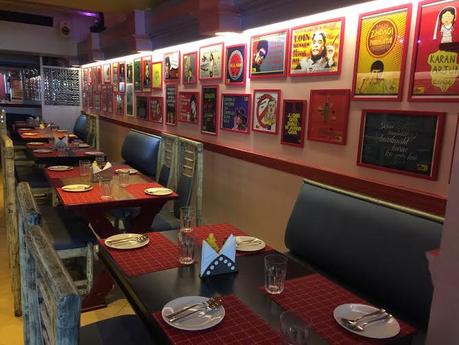 Filmy theme at Filmy Bar and Cafe CP
