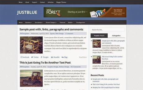 Best Free Responsive Blogger Templates for 2016 Best Free Responsive Blogger Templates for 2016